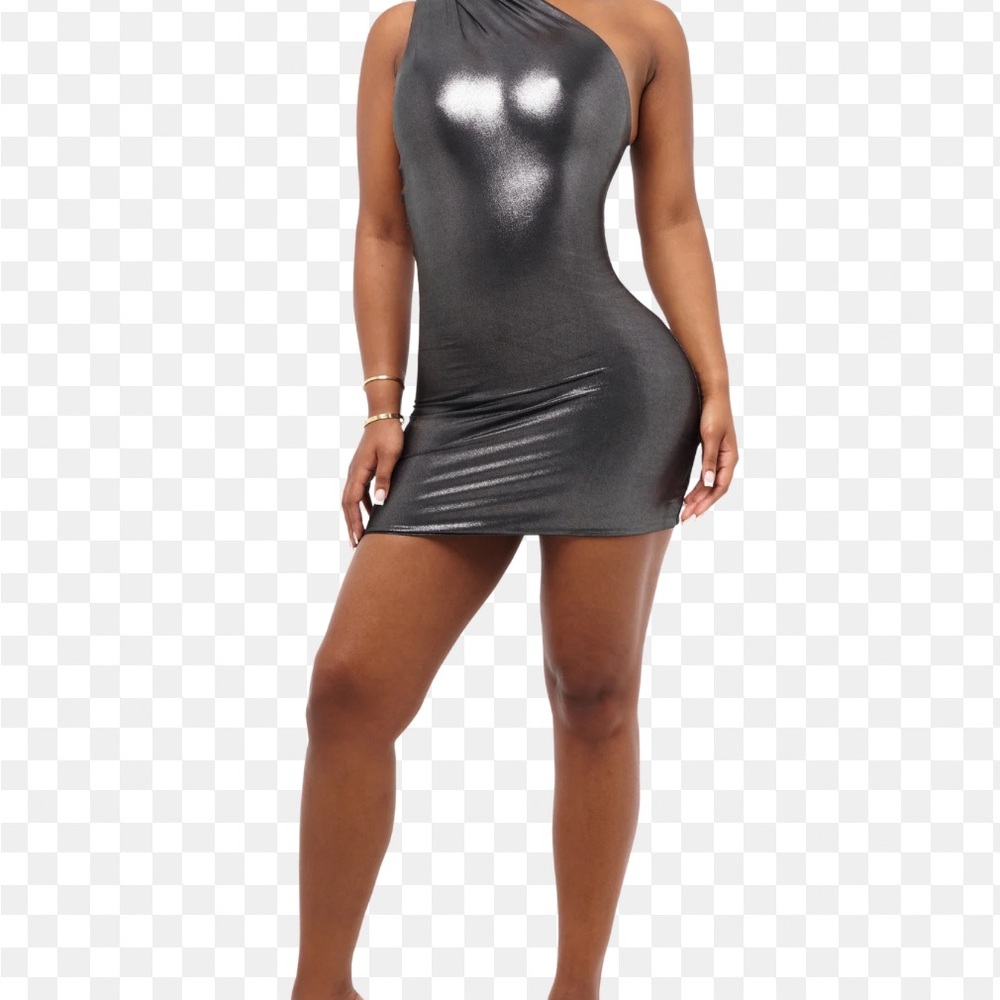 Coucoo Gagnon dress - Glacier Gray